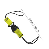 Maxbell Diving Lanyard Sturdy Accessory for flashlights Dive Lights Outdoor Climbing Yellow