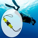 Maxbell Diving Lanyard Sturdy Accessory for flashlights Dive Lights Outdoor Climbing Yellow