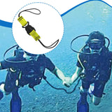 Maxbell Diving Lanyard Sturdy Accessory for flashlights Dive Lights Outdoor Climbing Yellow
