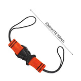 Maxbell Diving Lanyard Sturdy Accessory for flashlights Dive Lights Outdoor Climbing Orange