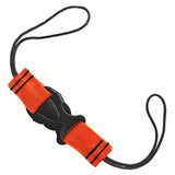 Maxbell Diving Lanyard Sturdy Accessory for flashlights Dive Lights Outdoor Climbing Orange