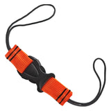 Maxbell Diving Lanyard Sturdy Accessory for flashlights Dive Lights Outdoor Climbing Orange
