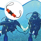 Maxbell Diving Lanyard Sturdy Accessory for flashlights Dive Lights Outdoor Climbing Orange