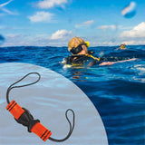 Maxbell Diving Lanyard Sturdy Accessory for flashlights Dive Lights Outdoor Climbing Orange
