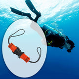 Maxbell Diving Lanyard Sturdy Accessory for flashlights Dive Lights Outdoor Climbing Orange