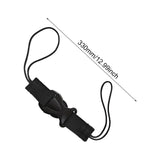 Maxbell Diving Lanyard Sturdy Accessory for flashlights Dive Lights Outdoor Climbing Black