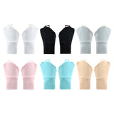 Maxbell Summer Sunblock Gloves Soft Driving Gloves for Outdoor Sports Picnic Camping White