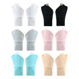 Maxbell Summer Sunblock Gloves Soft Driving Gloves for Outdoor Sports Picnic Camping White