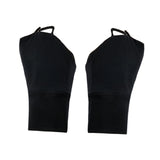 Maxbell Summer Sunblock Gloves Soft Driving Gloves for Outdoor Sports Picnic Camping Black