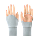 Maxbell Summer Sunblock Gloves Soft Driving Gloves for Outdoor Sports Picnic Camping Grey