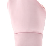 Maxbell Summer Sunblock Gloves Soft Driving Gloves for Outdoor Sports Picnic Camping Pink