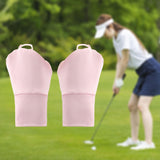 Maxbell Summer Sunblock Gloves Soft Driving Gloves for Outdoor Sports Picnic Camping Pink