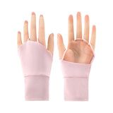 Maxbell Summer Sunblock Gloves Soft Driving Gloves for Outdoor Sports Picnic Camping Pink