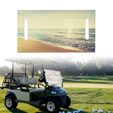 Maxbell Golf Car Seat Cover Machine Washable Soft Reusable 51''x 31'' Seat Protector A