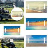 Maxbell Golf Car Seat Cover Machine Washable Soft Reusable 51''x 31'' Seat Protector A