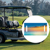 Maxbell Golf Car Seat Cover Machine Washable Soft Reusable 51''x 31'' Seat Protector B
