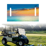 Maxbell Golf Car Seat Cover Machine Washable Soft Reusable 51''x 31'' Seat Protector B