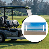 Maxbell Golf Car Seat Cover Machine Washable Soft Reusable 51''x 31'' Seat Protector C