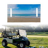 Maxbell Golf Car Seat Cover Machine Washable Soft Reusable 51''x 31'' Seat Protector C