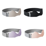 Maxbell Silicone Patella Knee Strap Portable Protection for Basketball Soccer Hiking Grey