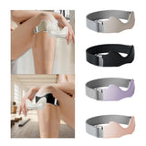 Maxbell Silicone Patella Knee Strap Portable Protection for Basketball Soccer Hiking Grey