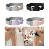 Maxbell Silicone Patella Knee Strap Portable Protection for Basketball Soccer Hiking Grey