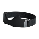 Maxbell Silicone Patella Knee Strap Portable Protection for Basketball Soccer Hiking Black