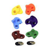 Maxbell 6Pcs Tree Climbing Holds for Kids Climber Backyard Climbing Artificial Rocks