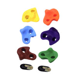 Maxbell 6Pcs Tree Climbing Holds for Kids Climber Backyard Climbing Artificial Rocks