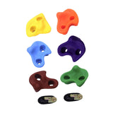 Maxbell 6Pcs Tree Climbing Holds for Kids Climber Backyard Climbing Artificial Rocks