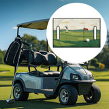 Maxbell Golf Car Seat Cover Soft Comfortable Modern Keeps Seats Clean Seat Protector Style A