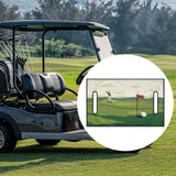 Maxbell Golf Car Seat Cover Soft Comfortable Modern Keeps Seats Clean Seat Protector Style A