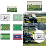 Maxbell Golf Car Seat Cover Soft Comfortable Modern Keeps Seats Clean Seat Protector Style A