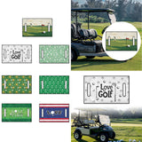 Maxbell Golf Car Seat Cover Soft Comfortable Modern Keeps Seats Clean Seat Protector Style A