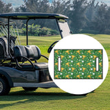Maxbell Golf Car Seat Cover Soft Comfortable Modern Keeps Seats Clean Seat Protector Style D