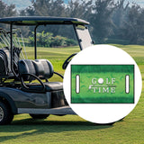 Maxbell Golf Car Seat Cover Soft Comfortable Modern Keeps Seats Clean Seat Protector Style F