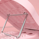 Maxbell Slant Board Foot Rest Incline Board for Home Gym Stretching Tight Calves Rib Pink