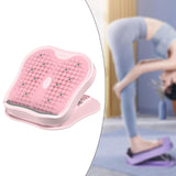 Maxbell Slant Board Foot Rest Incline Board for Home Gym Stretching Tight Calves Rib Pink
