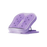 Maxbell Slant Board Foot Rest Incline Board for Home Gym Stretching Tight Calves Rib Violet