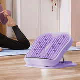 Maxbell Slant Board Foot Rest Incline Board for Home Gym Stretching Tight Calves Rib Violet