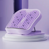 Maxbell Slant Board Foot Rest Incline Board for Home Gym Stretching Tight Calves Rib Violet