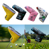 Maxbell Golf Putter Headcover Guard Premium Training Equipment Portable Putter Cover Yellow