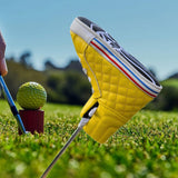 Maxbell Golf Putter Headcover Guard Premium Training Equipment Portable Putter Cover Yellow