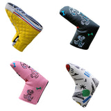 Maxbell Golf Putter Headcover Guard Premium Training Equipment Portable Putter Cover Yellow