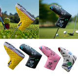 Maxbell Golf Putter Headcover Guard Premium Training Equipment Portable Putter Cover Yellow