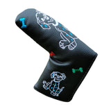 Maxbell Golf Putter Headcover Guard Premium Training Equipment Portable Putter Cover Black