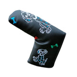 Maxbell Golf Putter Headcover Guard Premium Training Equipment Portable Putter Cover Black