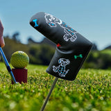 Maxbell Golf Putter Headcover Guard Premium Training Equipment Portable Putter Cover Black