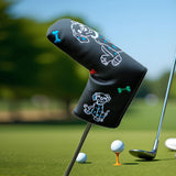 Maxbell Golf Putter Headcover Guard Premium Training Equipment Portable Putter Cover Black