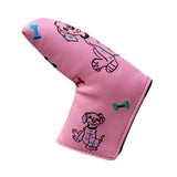 Maxbell Golf Putter Headcover Guard Premium Training Equipment Portable Putter Cover Pink